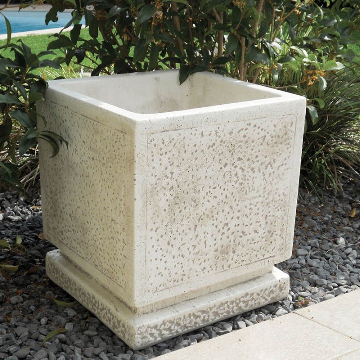 Vaso mod. Martellinato Quadrato (grande)