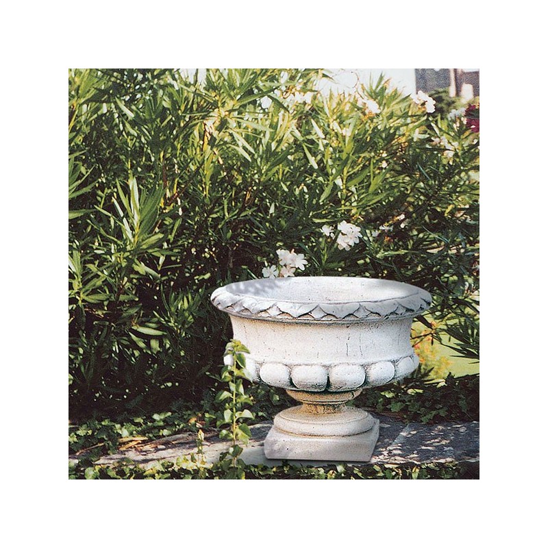 Vaso Columbia- arredo da giardino in pietra ricomposta