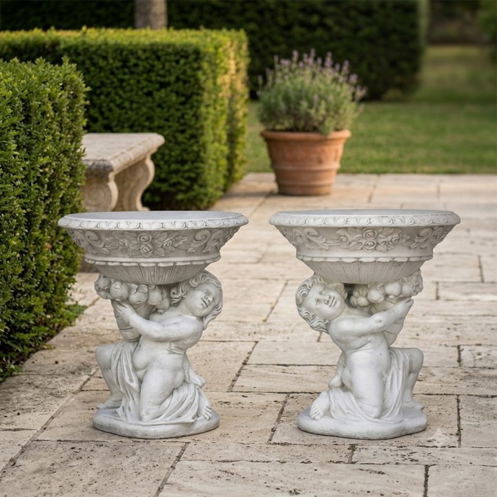 Paar Blumentopfhalter Modell Gemini