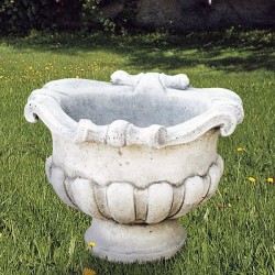 Vaso Corolla (Piccolo)-arredo da giardino in pietra ricomposta