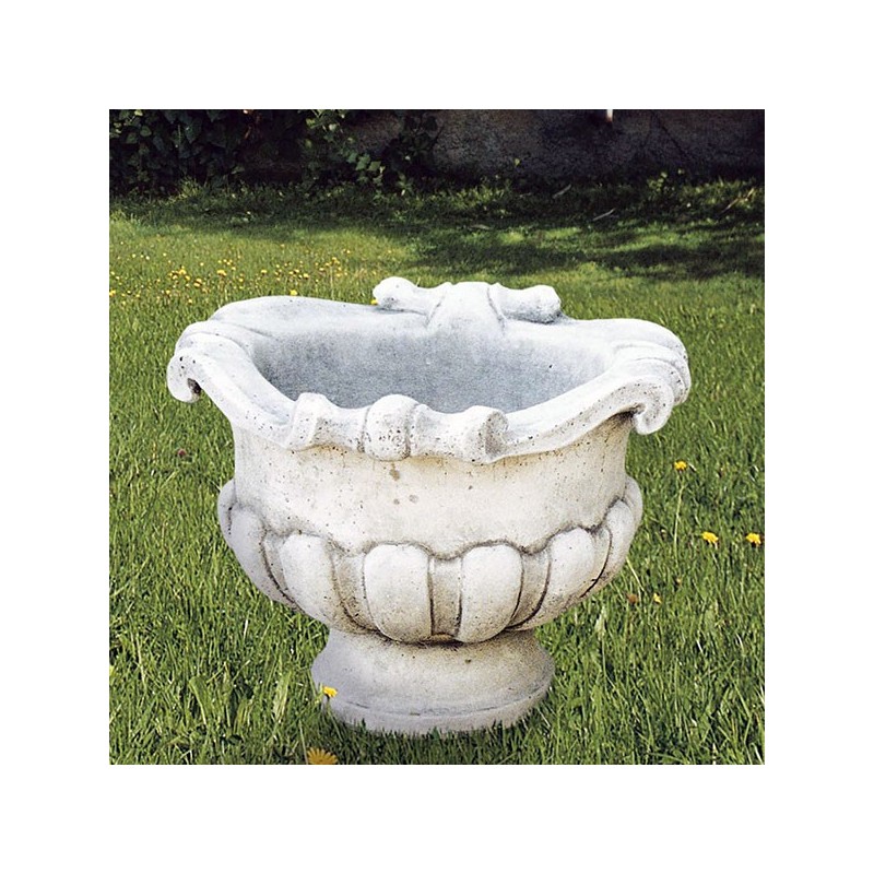 Vaso Corolla (Piccolo)-arredo da giardino in pietra ricomposta