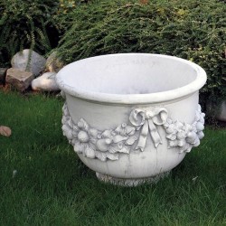 Vaso Gran Duca- arredo da giardino in graniglia di marmo di carrara