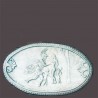 Ratto delle Sabine - arredo da giardino graniglia di marmo di Carrara 100% Made in Italy