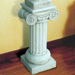 Colonnino Cartagine - arredo da giardino in graniglia di marmo di Carrara