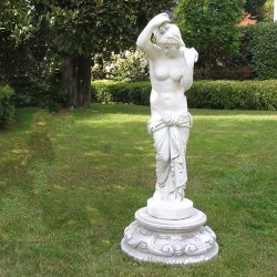 Tacita - statue da giardino in graniglia di marmo di Carrara
