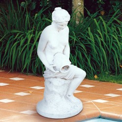 Venere gioventù (piccola) - statue da giardino in graniglia di marmo di Carrara