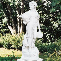 Paesanella G. - statue da giardino in graniglia di marmo di Carrara