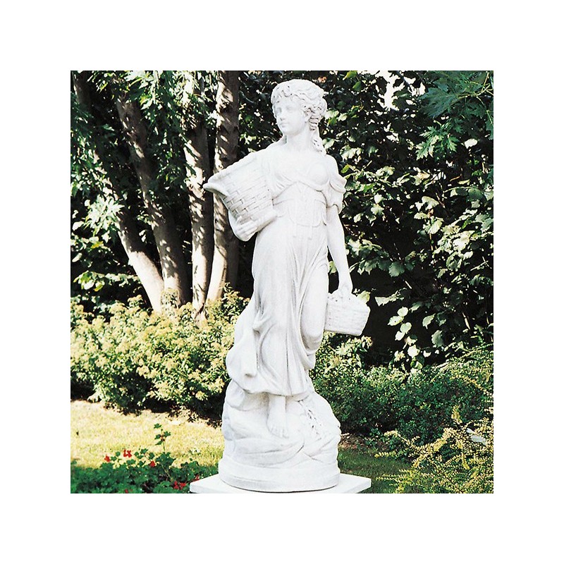 Paesanella G. - statue da giardino in graniglia di marmo di Carrara