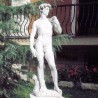 David di Michelangelo - statua da giardino in graniglia di marmo di Carrara