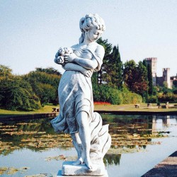 Eris - statue da giardino in graniglia di marmo di Carrara