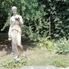 Ebe - statua da giardino in pietra ricomposta 100% Made in Italy