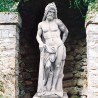 Ercole - statue da giaridino in graniglia di marmo di Carrara