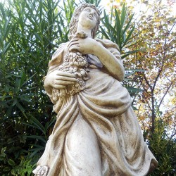 Aurora - statue da giardino in graniglia di marmo di Carrara