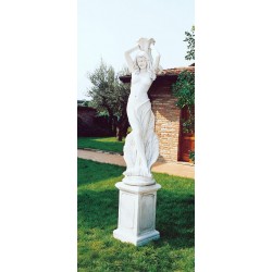 Venere della fortuna - statue da giardino in graniglia di marmo di Carrara