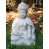 Budda 2 - statue da giardino in graniglia di marmo di Carrara