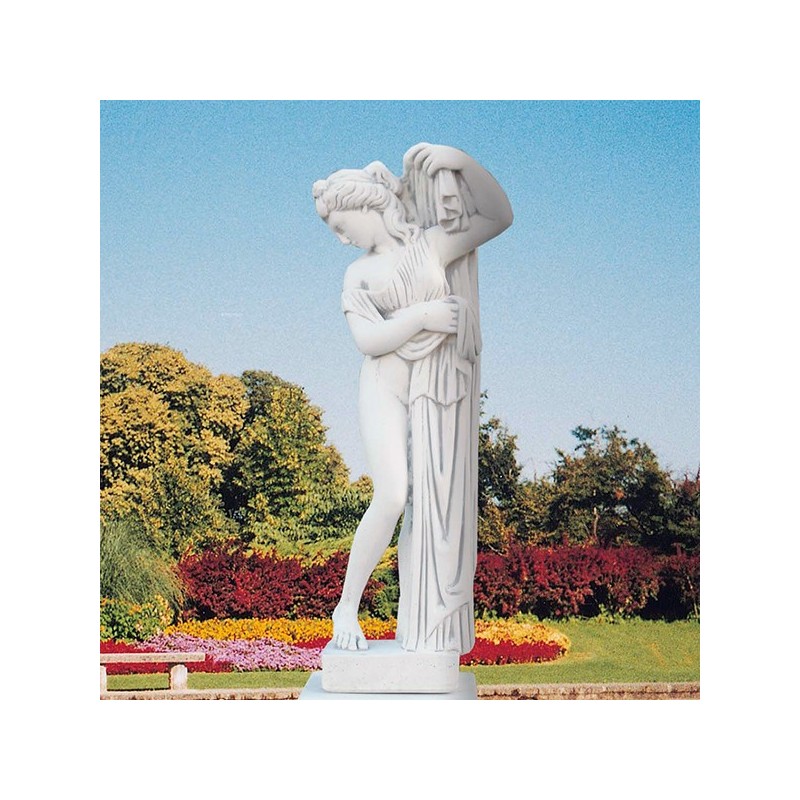 Venere Callipigia - statue da giardino in graniglia di marmo di Carrara