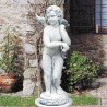 Cupido - soggetti sacri arredo da giardino in graniglia di marmo di Carrara