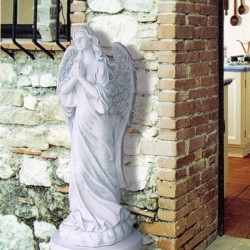 Arcangelo Gabriele - statue da giardino arredo da giardino in graniglia di marmo di Carrara