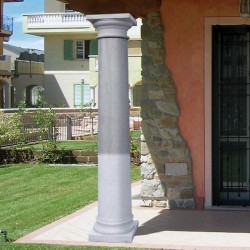 Colonna Pompei - edilizia arredo da giardino in graniglia di marmo di Carrara