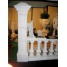 Pilastro Moro - edilizia arredo da giardino pilastri in graniglia di marmo di Carrara