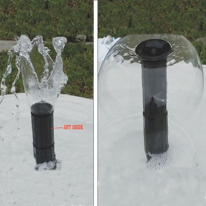 DREIFACH PVC-DÜSE