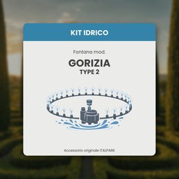 Kit Idrico Fontana mod. Gorizia TYPE 2