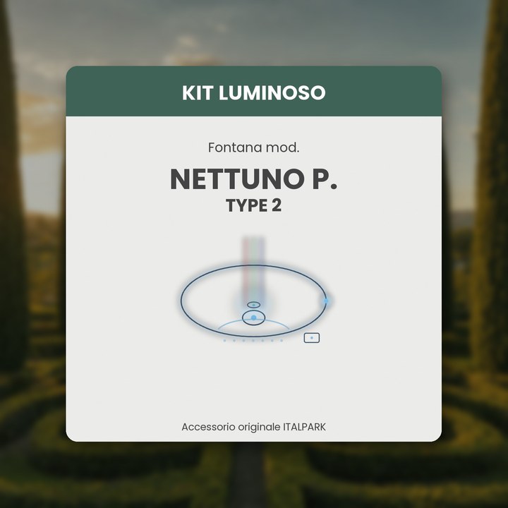 Beleuchtungs-Kit für Springbrunnen Mod. Nettuno P. TYP 2