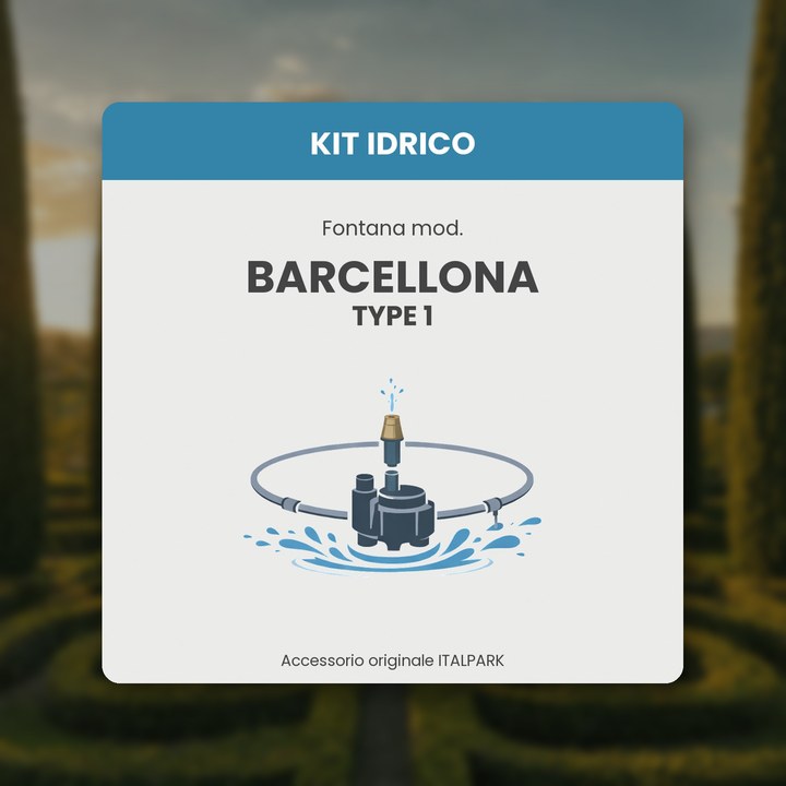 Kit Idrico Fontana mod. Barcellona TYPE 1