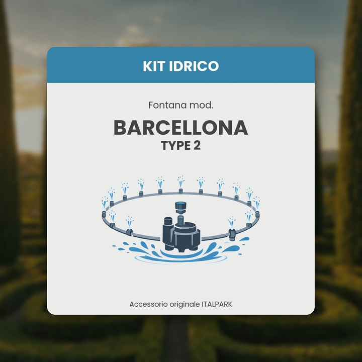 Kit Idrico Fontana mod. Barcellona TYPE 2