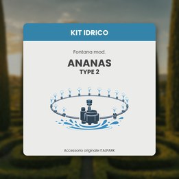 Kit Idrico Fontana mod. Ananas TYPE 2