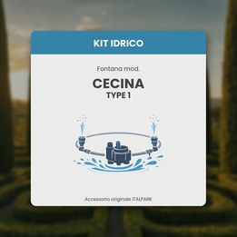 Kit Hydraulique Fontaine mod. Cecina TYPE 1