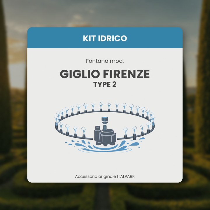 Kit Idrico Fontana mod. Giglio Firenze TYPE 2