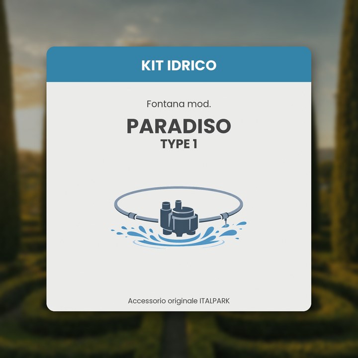 Kit Idrico Fontana mod. Paradiso TYPE 1