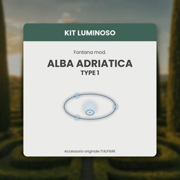 Kit Luminoso Fontana mod. A. Adriat. TYPE 1
