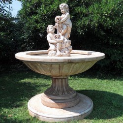 Fontana Pozzuoli fontane da giardino funzionanti in pietra ricomposta