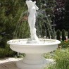 Fontana Mantova- fontane da giardino funzionanti in cemento bianco