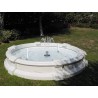 Fontana Alba Adriatica - fontane da giardino funzionanti in graniglia di marmo di Carrara