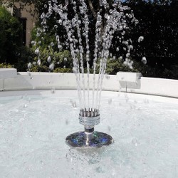 Fontana Alba Adriatica - fontane da giardino funzionanti in graniglia di marmo di Carrara