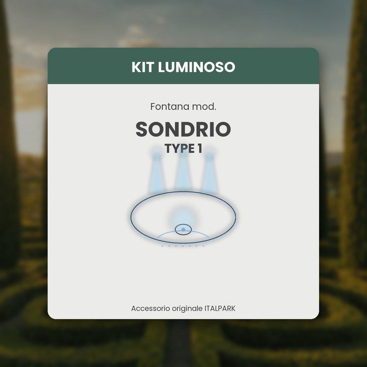 Lichtkit Brunnen mod. Sondrio TYPE 1
