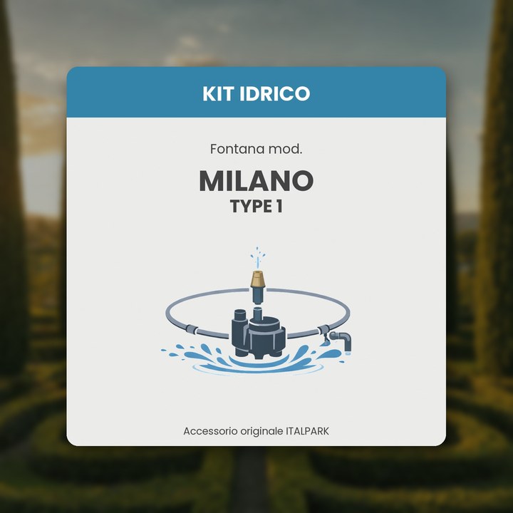 Kit Idrico Fontana mod. Milano TYPE 1