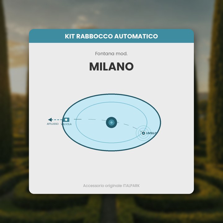 Auto-Fill Kit Fountain mod. Milano