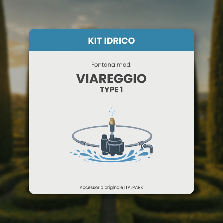 Kit Hydraulique pour Fontaine mod. Viareggio TYPE 1