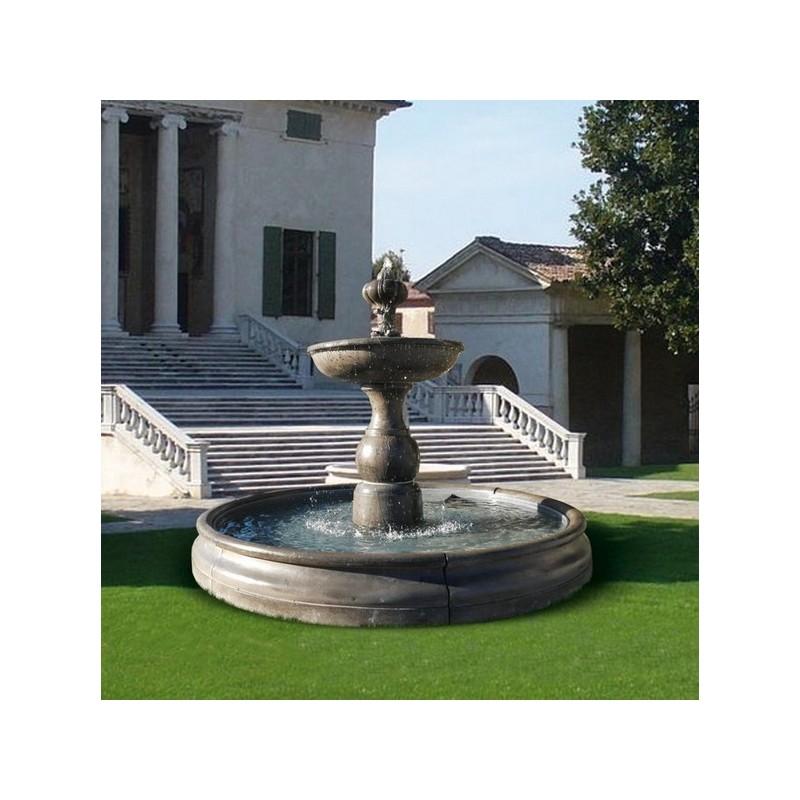 Fontana Firenze - fontane da giardino funzionanti in graniglia di marmo di Carrara