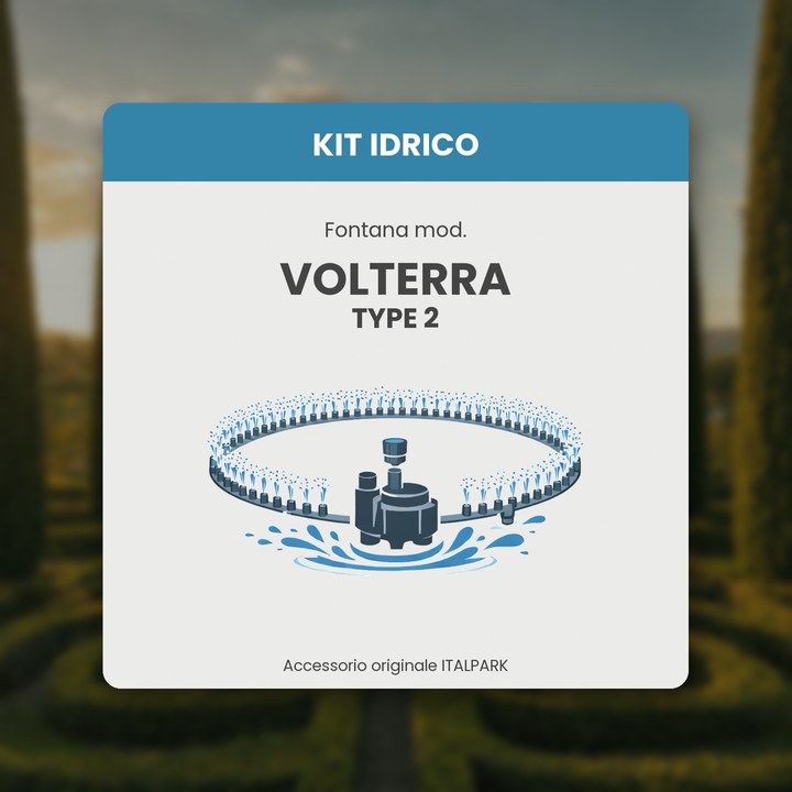 Kit Idrico Fontana mod. Volterra Diam 340 TYPE 2