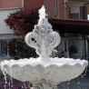 Fontana Varazze- fontane da giardino funzionanti in graniglia di marmo di Carrara