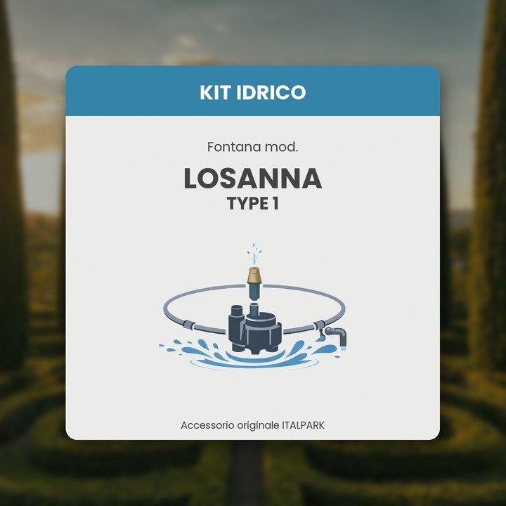 Kit Idrico Fontana mod. Losanna D. 340 - TYPE 1