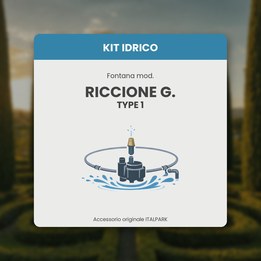 Wasserkit Brunnen mod. Fo. Riccione G.-D. 340 - TYPE 1