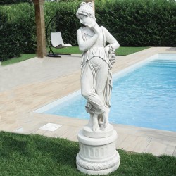 Veronica - arredo da giardino in graniglia di marmo di Carrara
