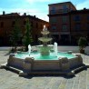 Fontana Nardis - fontane da giardino funzionanti in graniglia di marmo di Carrara