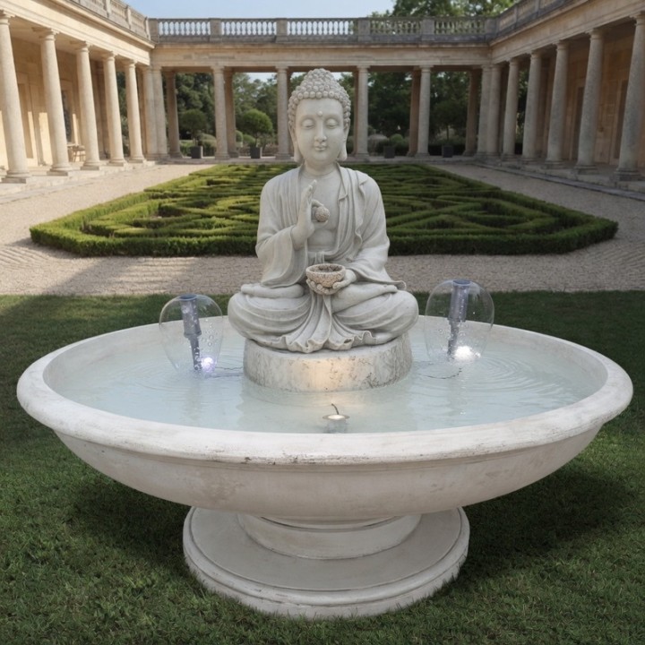 Gartenbrunnen Zen